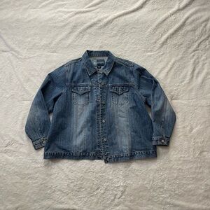 oversized denim jacket